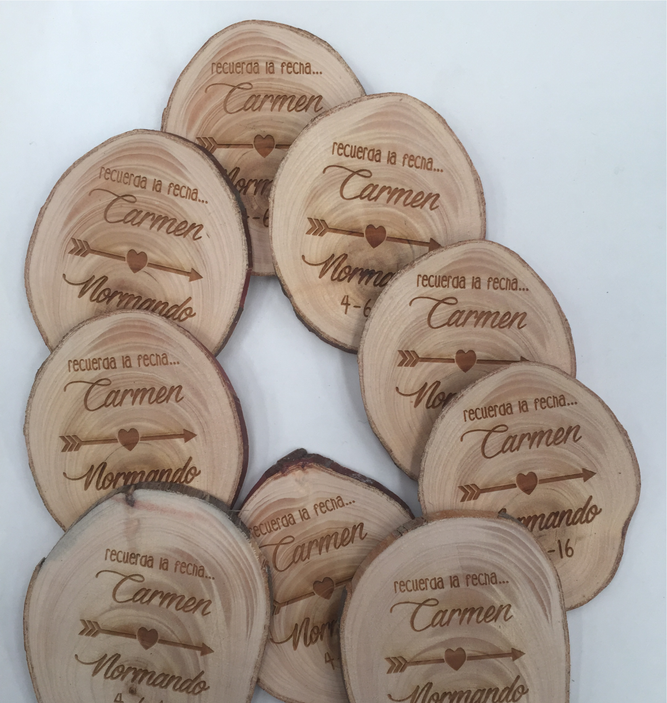 Grabado láser en madera